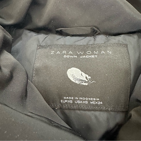 Zara Women’s Down Quilted Anorak Puffer Jacket, XS - Picture 11 of 15